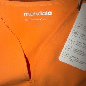 Mandala Orange Scrub set